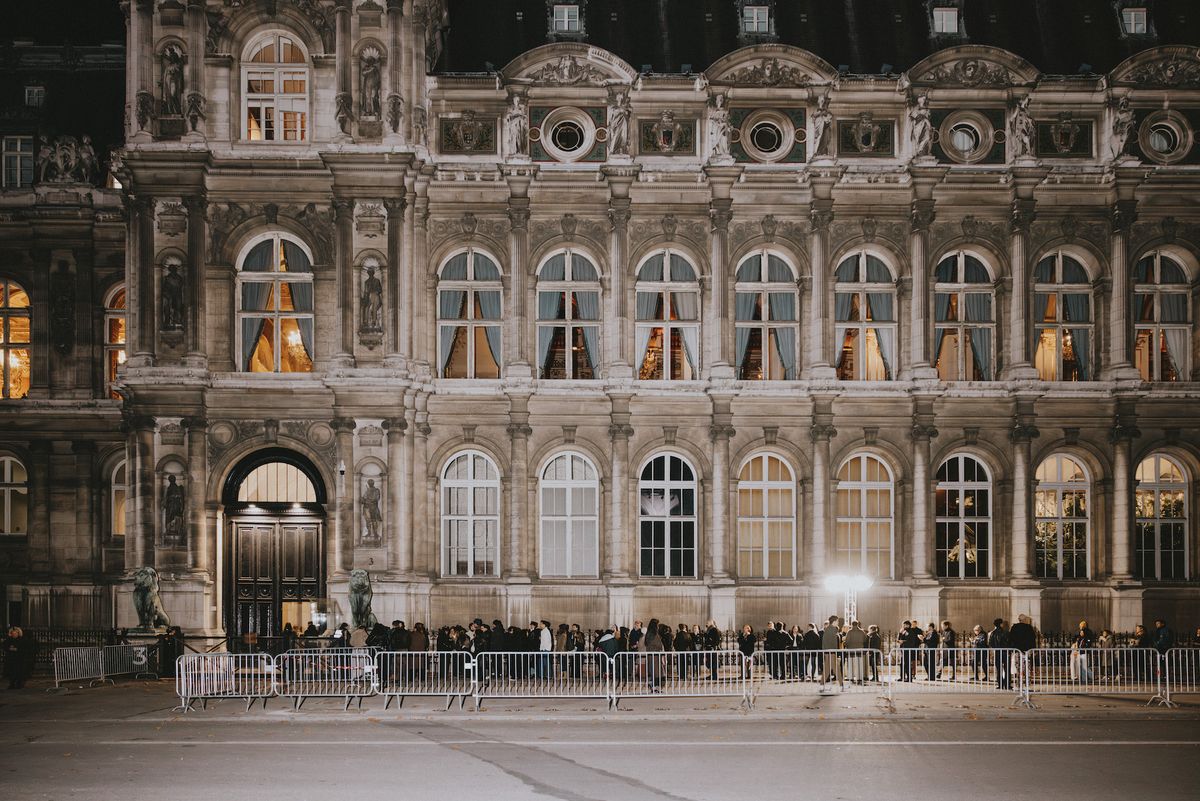 L’Hôtel de Ville de Paris comme pied-à-terre pour célébrer son anniversaire... décidemment, le Fooding ne manque pas d’air. 