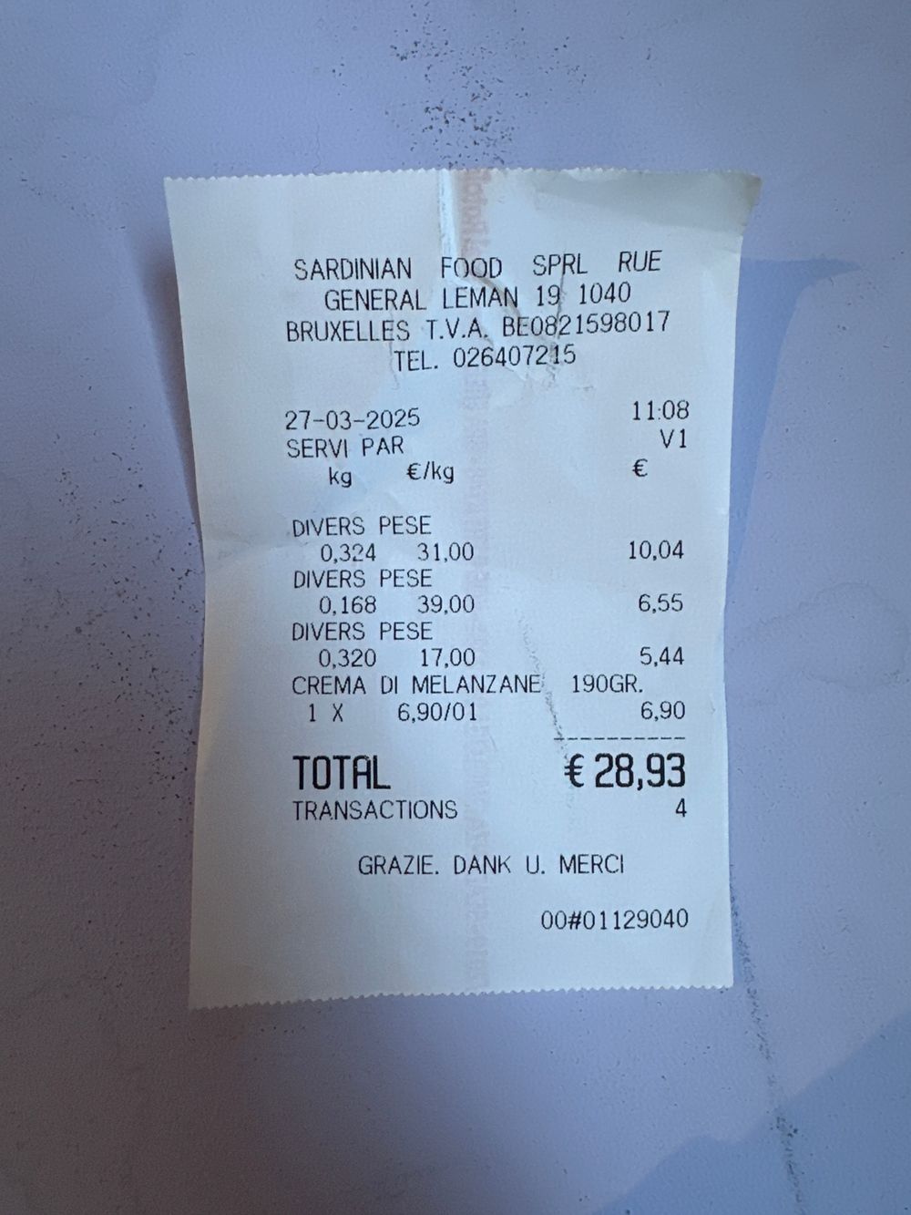 Addition Sardinian Food