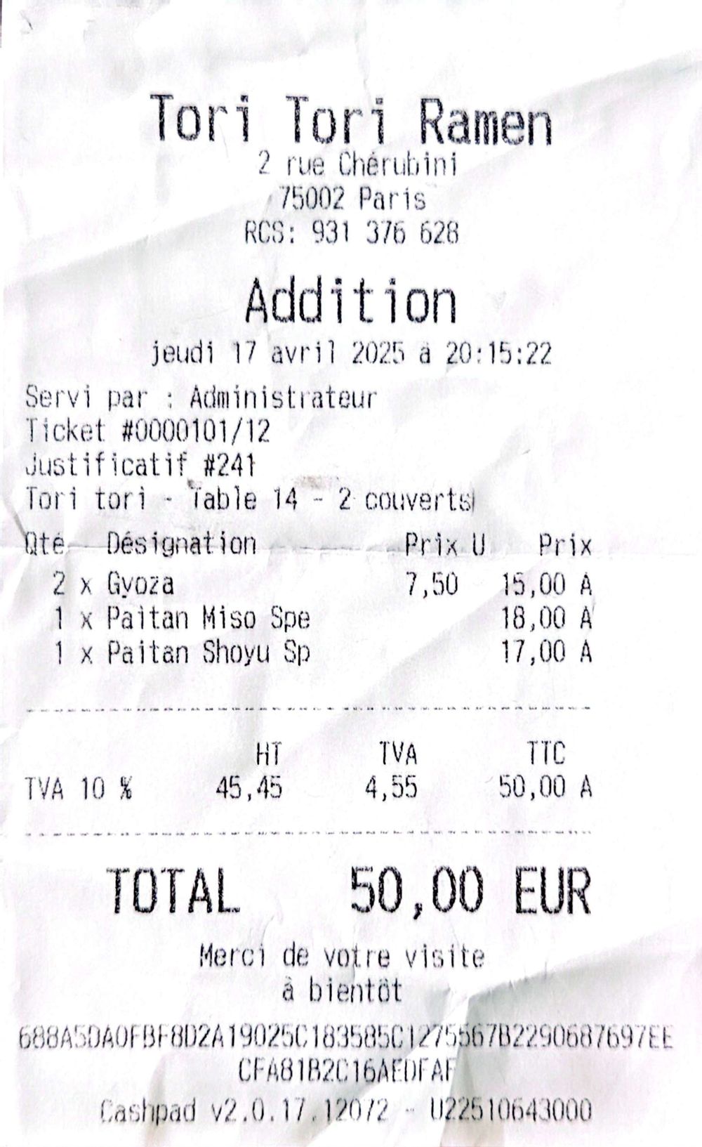 75002-ToriTori Ramen