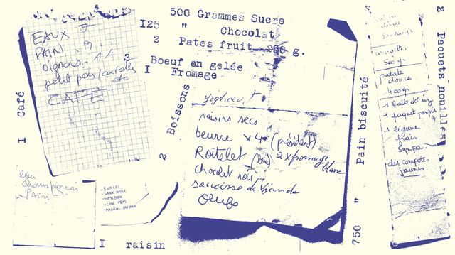 On a parlé à une collectionneuse de listes de courses