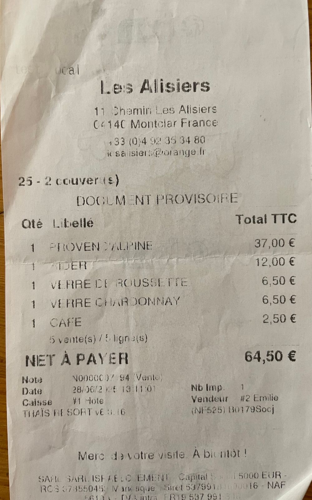 Alpes-de-Haute-Provence-Les Alisiers