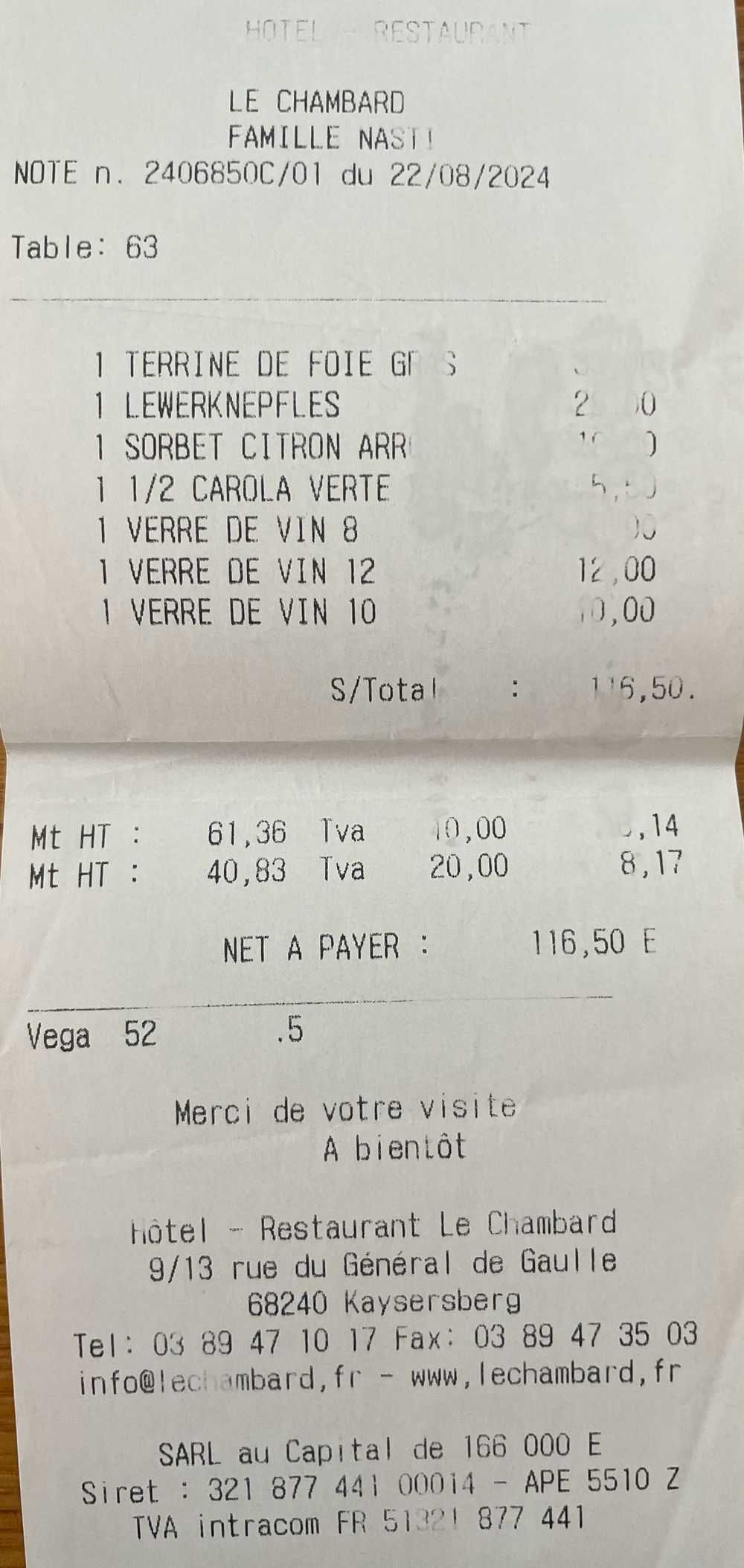 Haut-Rhin-La Winstub du Chambard