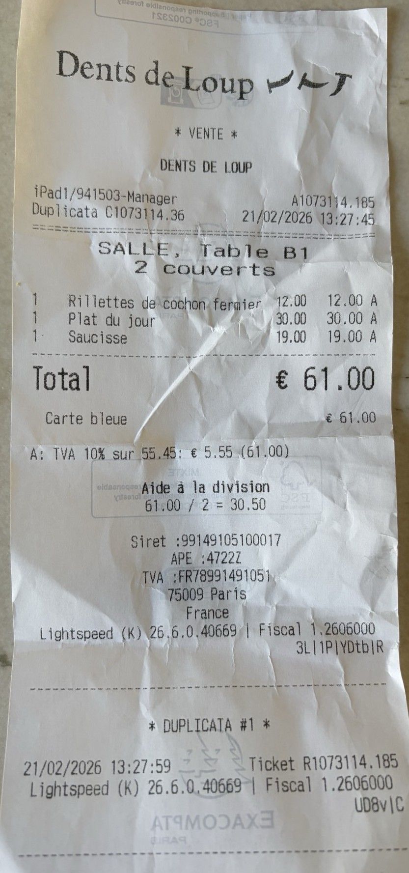 Addition-Dents de Loup