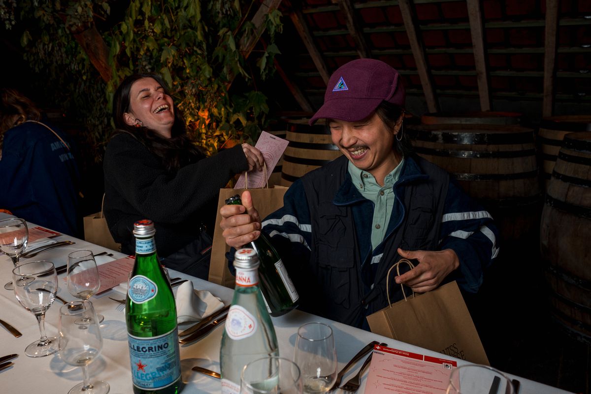 Terwijl S. Pellegrino de avond liet sprankelen in de glazen van de gasten, had het team van Grabuge nog heel wat troeven achter de hand!