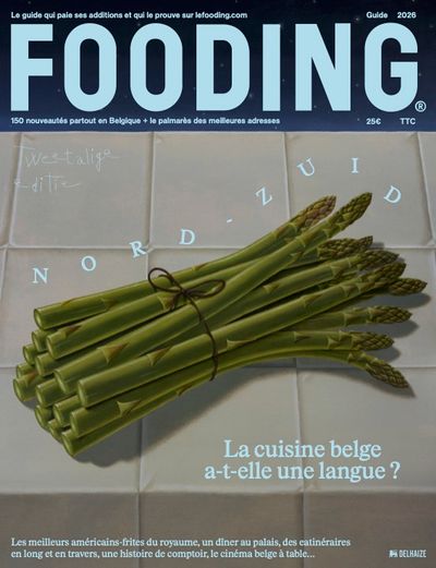 The new Fooding Belgium Guide frontcover