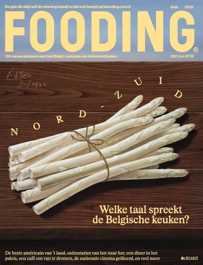 2026 Le Fooding Belgium guide frontcover