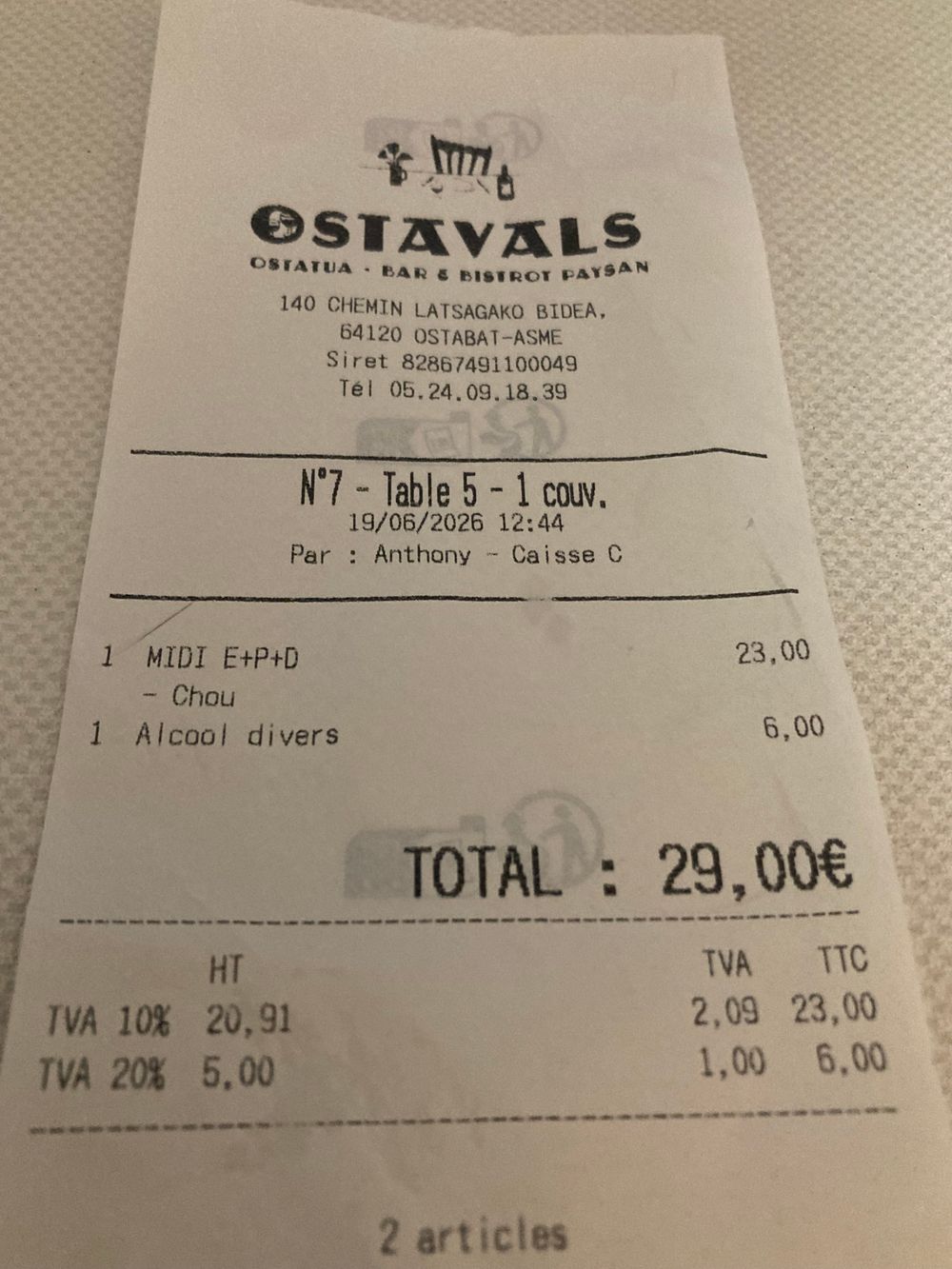 Addition-Ostavals